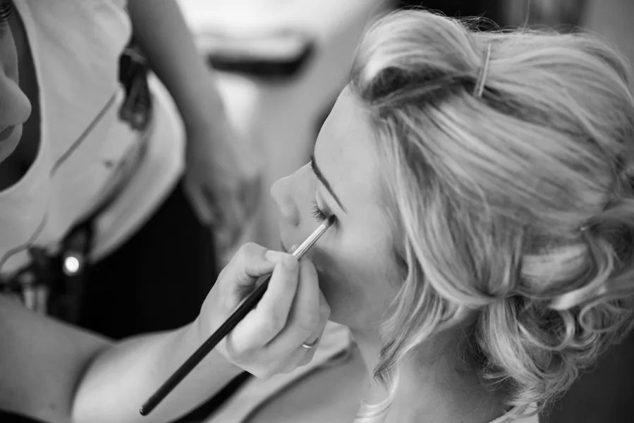 Backstage, makijaż ślubny 5